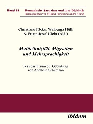 cover image of Multiethnizität, Migration und Mehrsprachigkeit
